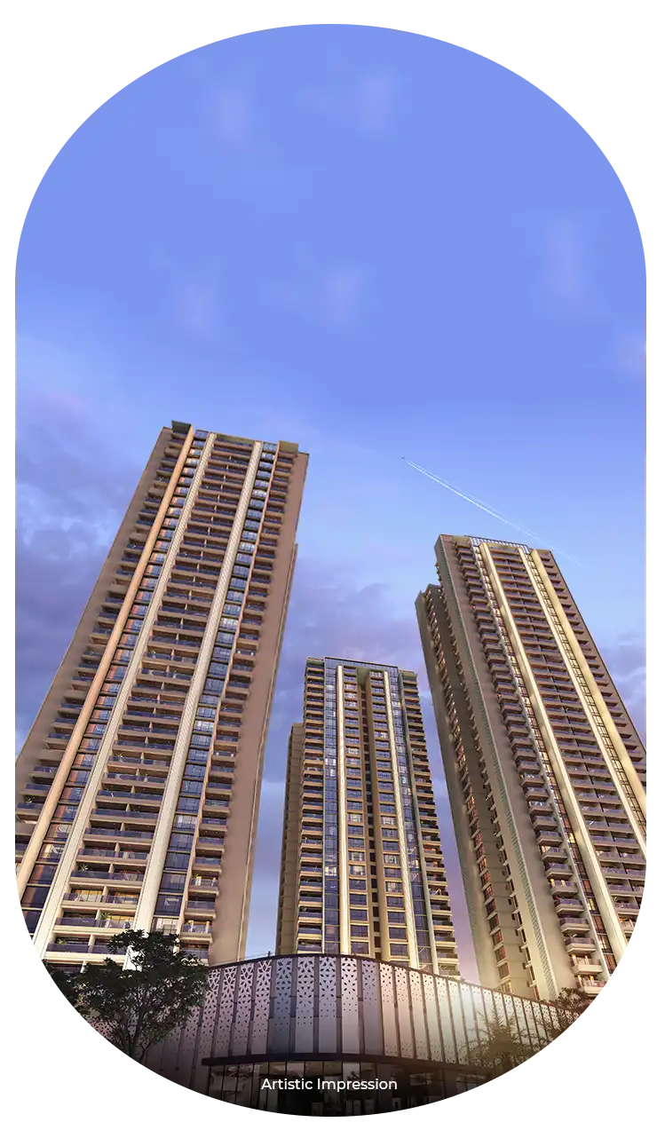 Exterior view of 3 BHK luxury flats in Pune – 24K Manor Pimple Nilakh